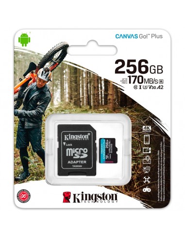 Micro SD+A 256GB Kingston GO+
